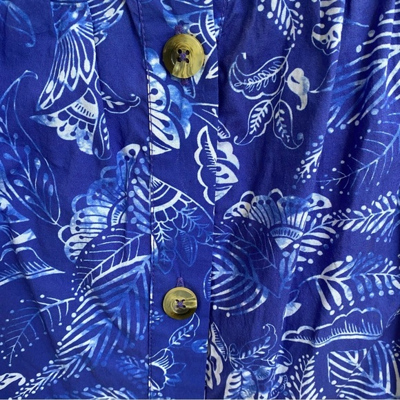 EUC French Connection Botanical Tiered Skirt - (UK 8 / US 4) – 100% Cotton - Picture 2 of 5